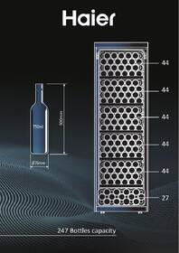 Vínotéka Haier HWS247GEH1 čierna/nerez

 obrázok produktu 13 z 22