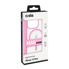 Kryt na mobil SBS Mag Frame s MagSafe na Apple iPhone 15 Pro Max ružový

 obrázok produktu 1 z 1