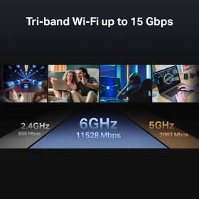 Router TP-Link Archer BE700 čierny

 obrázok produktu 5 z 8