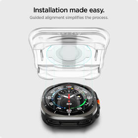 Tvrdené sklo Spigen tR EZ Fit na Samsung Galaxy Watch Ultra, (2 ks) 

 obrázok produktu 8 z 10