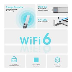 Sieťová karta TP-Link Archer TX20UH, Wi-Fi 6 AX1800 

 obrázok produktu 4 z 6