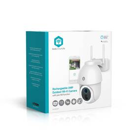 IP kamera Nedis SmartLife WIFICBO51WT, s refletorom biela

 obrázok produktu 18 z 18