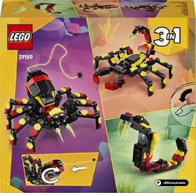 Stavebnica LEGO® Creator 3 v 1 31159 Divoká zvířata: Překvapivý pavouk 

 obrázok produktu 6 z 8