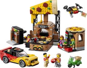 Stavebnica LEGO® City 60496 Donáška pizze s vozidlami 

 obrázok produktu 1 z 9