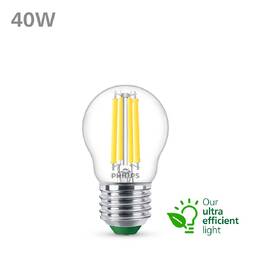 LED žiarovka Philips 40W, filament, P45, E27, neutrální bílá 

 obrázok produktu 3 z 3