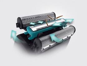 Holiaci strojček Remington F6000 F6 Style Series Aqua Foil Shaver čierny/modrý

 obrázok produktu 4 z 20