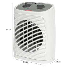 Teplovzdušný ventilátor Clatronic HL 3800 biely

 obrázok produktu 6 z 6