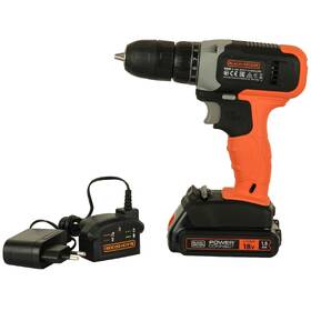 Vŕtací skrutkovač Black-Decker BCD001C1-QW (s batériou) 

 obrázok produktu 3 z 6