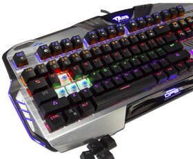 Klávesnica E-Blue Mazer Mechanical 729, US čierna/strieborná

 obrázok produktu 5 z 8