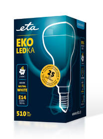 LED žiarovka ETA EKO LEDka reflektor 6W, E14, neutrálna biela 

 obrázok produktu 3 z 3
