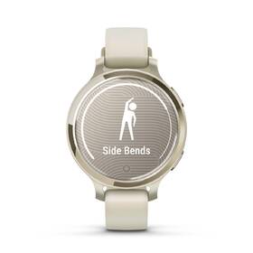 Inteligentné hodinky Garmin Lily 2 Active - Lunar Gold / Bone Silicone Band 

 obrázok produktu 5 z 9