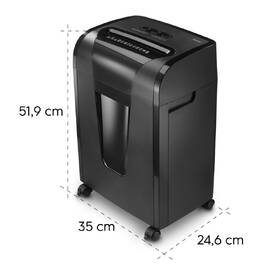 Skartovač Hama Prime M100, micro rez, 10 listov, P5 čierny

 obrázok produktu 3 z 4