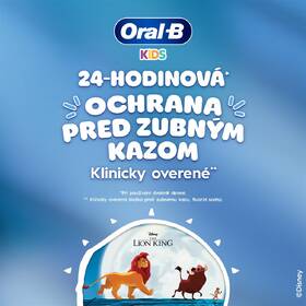 Detská zubná pasta Oral-B Pro-Kids Lví král, 60 ml 

 obrázok produktu 2 z 7