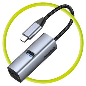 USB Hub Mobile Origin 3in1 CompactHub HB1 sivý

 obrázok produktu 5 z 10