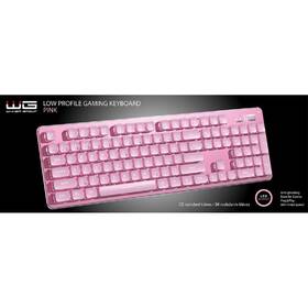 Klávesnica WG Low Profile, CZ/SK ružová

 obrázok produktu 1 z 1