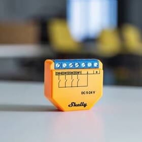 Modul Shelly i4 Plus DC, 4 vstupy, 5–24 VDC, Wi-Fi, BT 

 obrázok produktu 2 z 2
