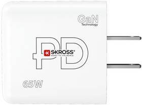 Cestovný adaptér SKROSS USB A+C 65W GaN US, Power Delivery, typ A 

 obrázok produktu 7 z 9