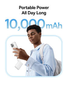 Powerbank Baseus PicoGo 10000mAh 45W s digitálnym displejom a káblom USB-C biely

 obrázok produktu 6 z 10