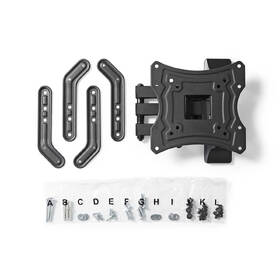 Držiak na TV Nedis Full Motion, pre uhlopriečky 23" až 55", nosnosť 30 kg čierny

 obrázok produktu 4 z 6