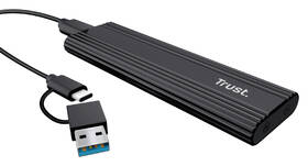 Externý rámček Trust M.2 SSD, USB-C 3.2 Gen2, M.2 2280 čierny

 obrázok produktu 1 z 19