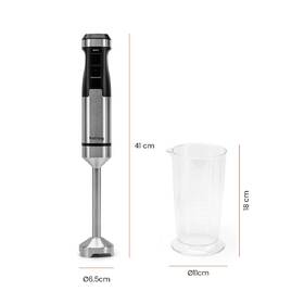 Ponorný mixér Huslog HUS1047 čierny/strieborný

 obrázok produktu 7 z 11