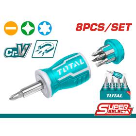 Sada skrutkovačov Total tools TACSDS0706 8v1 

 obrázok produktu 3 z 3