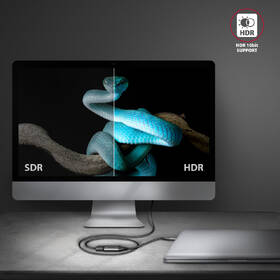 Redukcia Axagon USB-C / HDMI 2.0a, 25cm, 4K/60Hz HDR10 čierna

 obrázok produktu 5 z 8
