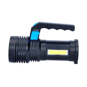 Lampáš Solight WN46, LED nabíjací, s rukoväťou a bočným svetlom, 150+100lm, Li-Ion čierna

 obrázok produktu 2 z 9