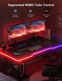 LED pásik Govee Neon RGBIC, LED podsvietenie pre stôl, 3 m biely

 obrázok produktu 3 z 7