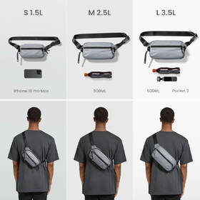 Taška cez rameno tomtoc Aviator - T33 Chest Bag L čierna

 obrázok produktu 12 z 12