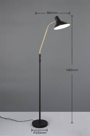 Stojacia lampa TRIO TRAVELLER, E27 zlatá

 obrázok produktu 7 z 7