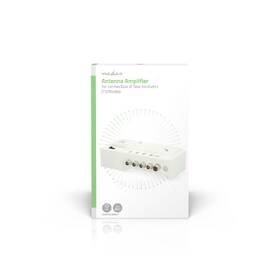 Zosilňovač Nedis 20 dB, 5x IEC, ovládanie zosilnenia biely

 obrázok produktu 5 z 5