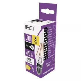 LED žiarovka EMOS Filament, sviečka, 3,4W, E14, neutrálna biela 

 obrázok produktu 2 z 2