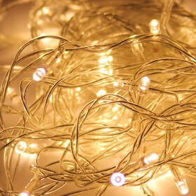 Vianočné osvetlenie ColorWay vnútorné, 200 LED, USB, 20m, teplá biela 

 obrázok produktu 5 z 11
