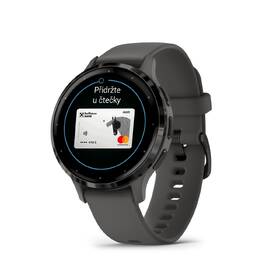 Inteligentné hodinky Garmin Venu 3S - Slate / Gray Silicone Band 

 obrázok produktu 1 z 3