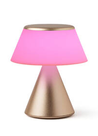 Stolná lampa Lexon Luma S zlatá

 obrázok produktu 9 z 9