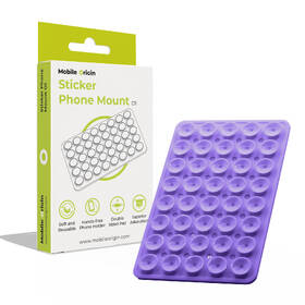 Držiak na mobil Mobile Origin Sticker Phone Mount O1 fialový

 obrázok produktu 6 z 6