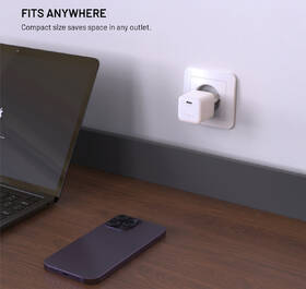 Sieťový adaptér FIXED Mini 65W GaN, USB-C, PD biely

 obrázok produktu 8 z 10