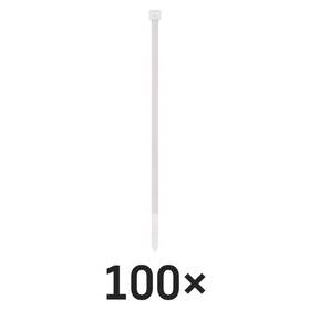 Sťahovacie pásky EMOS 300×4,8MM, 100KS biele

 obrázok produktu 1 z 10