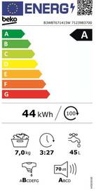 Vstavaná práčka Beko B3WBT671415W biela

 obrázok produktu 1 z 7