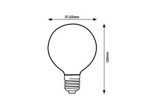 LED žiarovka Rabalux E27, 5W, 1 800 K 

 obrázok produktu 6 z 6