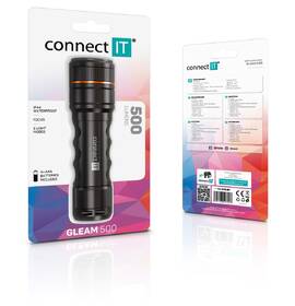 Lampáš Connect IT GLEAM 500 LED, 4x AAA čierna

 obrázok produktu 6 z 6