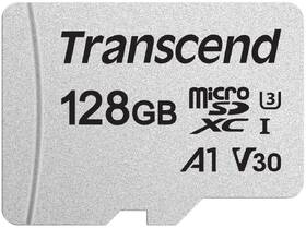 Pamäťová karta Transcend 300S microSDXC 128GB UHS-I U3 V30 A1 (100R/45W) + adapter 

 obrázok produktu 1 z 2