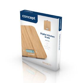 Kuchynská váha Concept VK5714 BAMBOO, digitálny, 15 kg 

 obrázok produktu 5 z 7