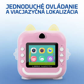 Instantný fotoaparát LAMAX InstaKid2 AI Plus ružový

 obrázok produktu 7 z 13