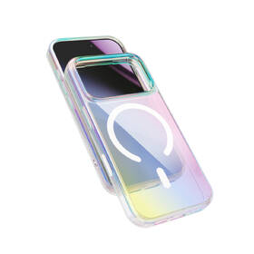 Kryt na mobil Epico Holographic Hero Mag+ Apple iPhone 17 Pro / 18 Pro Qi2 & MagSafe priehľadný

 obrázok produktu 2 z 4