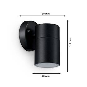 Nástenné svietidlo Philips Kylis čierne

 obrázok produktu 1 z 4