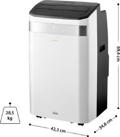 Mobilná klimatizácia Sencor SAC MT1270C EXTRASILENT, 12 000 BTU/h biela

 obrázok produktu 1 z 19