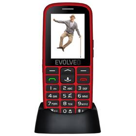 Mobilný telefón Evolveo EasyPhone EG pro seniory červený

 obrázok produktu 3 z 5