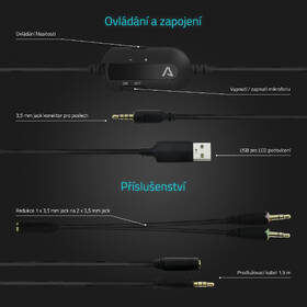 Headset LAMAX Heroes General1 čierny

 obrázok produktu 5 z 15